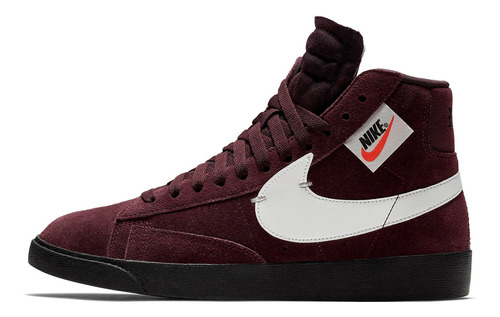 Zapatillas Nike Blazer Mid Rebel Burgundy Bq4022_600   