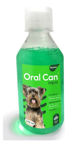 Oral Can Aqua Frasco 240 Ml