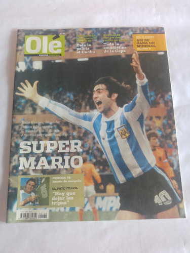 Revista Ole Asi Se Gana Un Mundial Capitulo 2 Kempes