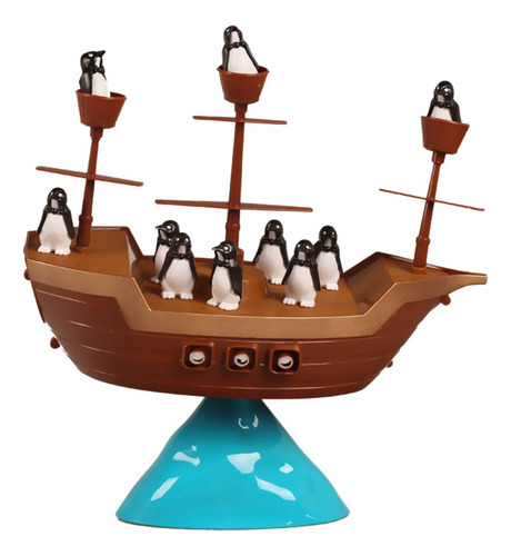 Juego De Para Niños Juguetes Pingüino Juego De Barco Pp
