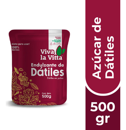 Azúcar De Dátiles Viva La Vitta 500 Gr