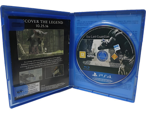 The Last Guardian Mídia Física Ps4 (Usado)
