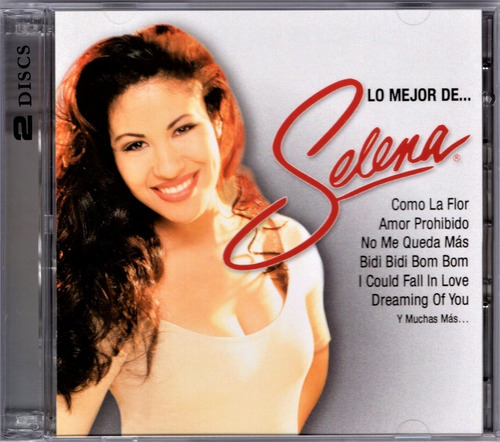 Selena Lo Mejor De Disco 2 Cds Con 25 Canciones