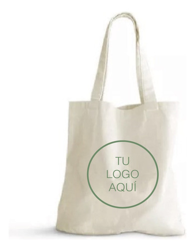 50 Bolsas Tote Bag De Manta Cruda 40 X 35 Cm Personalizadas