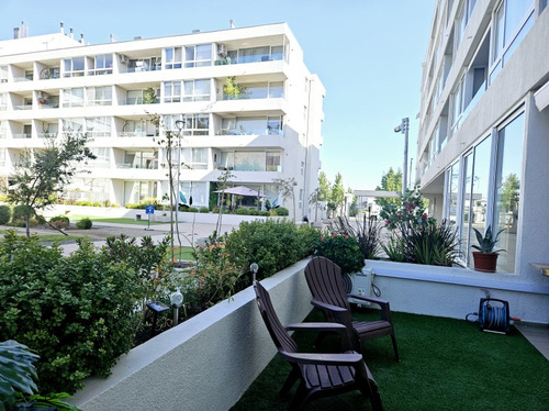 Dpto.con Patio,2d,2b,oportunidad En Huechuraba