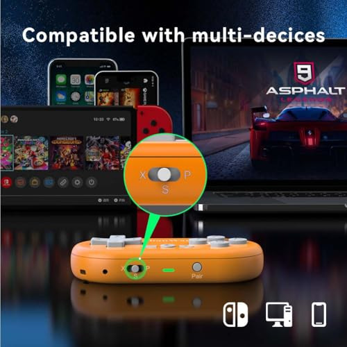 Shanwan Mini Gamepad Bluetooth: Control Total Para Switch Y