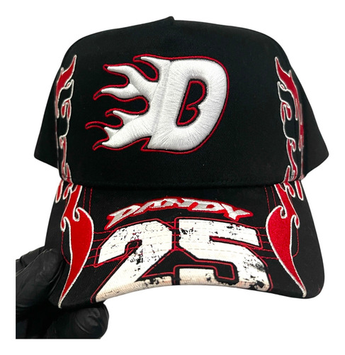 Gorra Dandy Moto Dandy Hats Original Negro Único