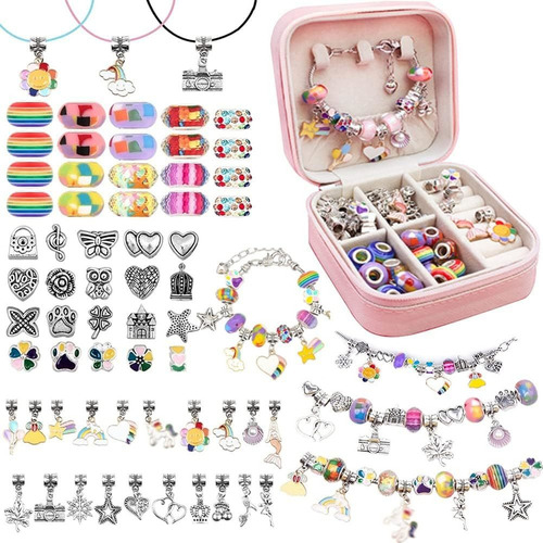 Kit De Fabricación De Joyas Para Niñas De 5 A 7 Dijes