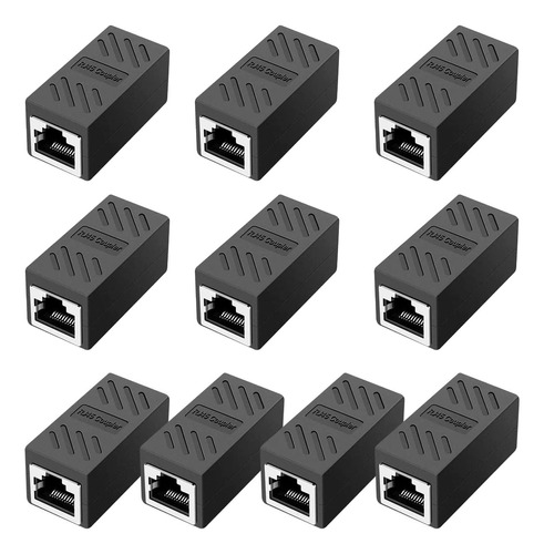 Acoplador Rj45 Rj45 Acoplador En Linea Cat7 Cat6 Cat5e Cat5