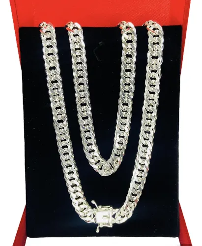 comprar Cordão Colar Escama De Peixe Maciça Prata 925 Fecho Gaveta