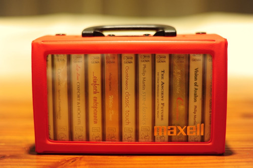 Maletín Para Cassettes De Audio