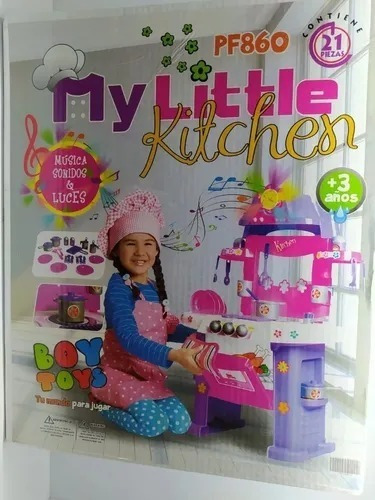 Cocina Infantil Niñas Luces Y Sonido