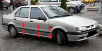 Comprar Renault 19 4p Baguetas Laterales Negras (6 Piezas) Molduras