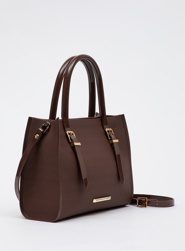 Bolsa Petite Jolie tiracolo Cor Marrom