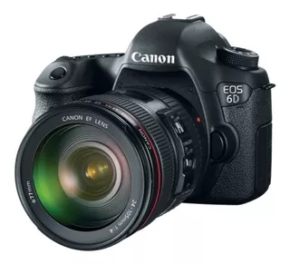 Camara Canon 6d Full Frame, Lente 24-105 Linea Roja.