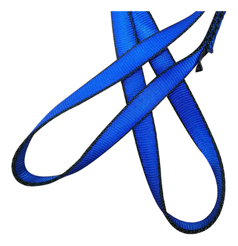 Sling De La Cuerda De La Cuerda De La Cuelga Del 130 Cm Azul 