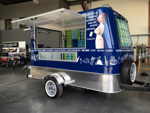 Trailer Para Comida Mactrail Con Equipamiento Incluido