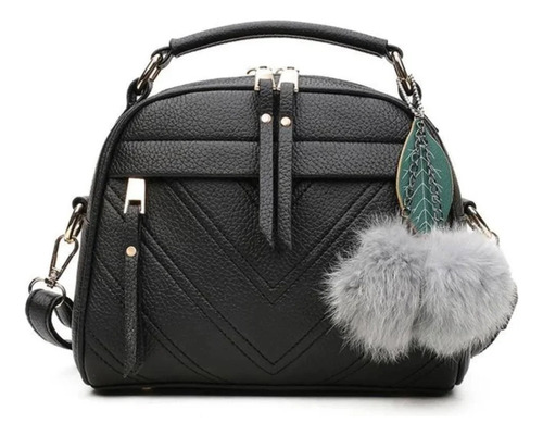 Cartera Málaga Negro Negro