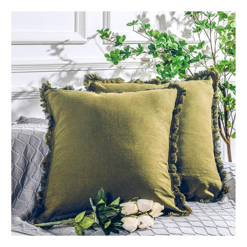 Nexhome Pro Boho Throw Cubras De Almohada Para El Juego De 2