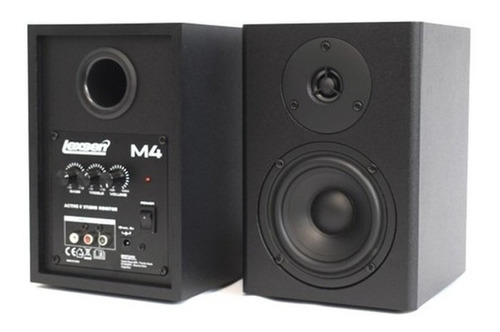 Par De Monitores De Estudio 4'' + Tw Lexsen M4