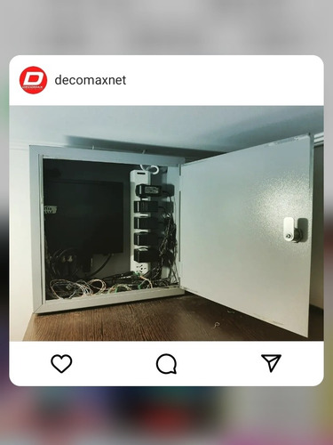 Imagen 3 de 5 de Gabinete Dvr 40 X 40 X 15 Con Cerradura Fábrica Directo