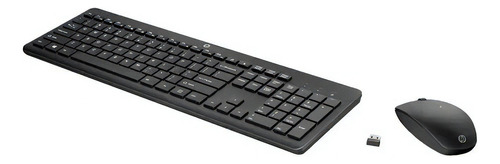 Kit De Teclado Y Mouse Hp 235 Inalámbrico Micro Usb