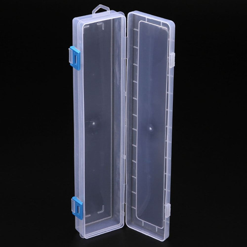 Caja De Almacenamiento De Lápices Transparente, 1 Unidad