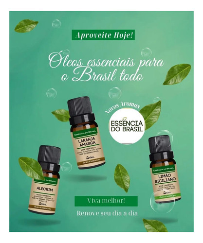 Óleo Essencial Sálvia Sclarea 20ml - Puro E Natural