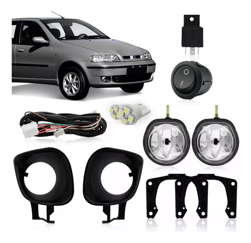 Kit Faro Caminero Auxiliar Fiat Palio Siena G3