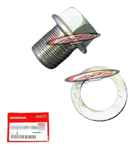 Tapon Drenaje Aceite Original 14 Mm Cb 450 750 900 Moto Sur