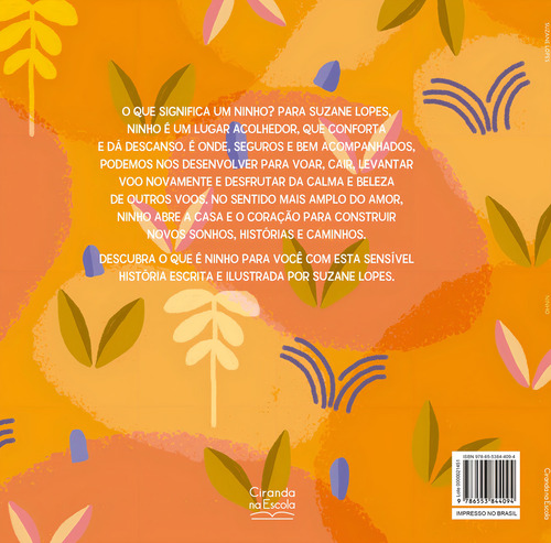 Ninho: Não Tem Subtítulo, De Suzane Lopes. Tem Série, Vol. 1. Editorial Ciranda Na Escola, Capa Mole, Primeira Edição Em Português, 2024