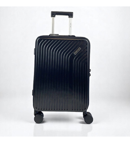 Valija Carry On Cabina Avion Equipaje De Mano 20 Rígida 8032 Negro