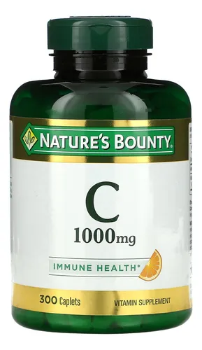 comprar Nature's Bounty Vitamina C, 1000 mg, 300 cápsulas, sabor sin sabor