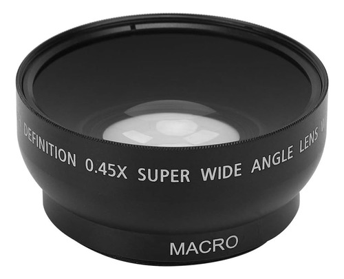 Gran Angular Y Macro 58mm 0.45x Lente Para Canon Nikon