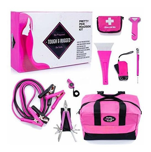 Pretty Pink Roadside Kit - Kit De Emergencia Rosa Para Adole