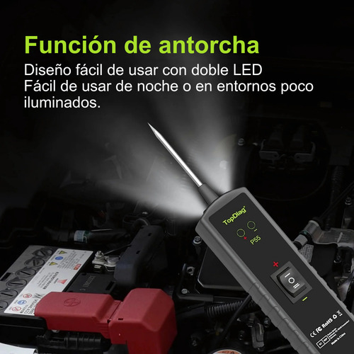 Punta Logica Automotriz Topdiag P55