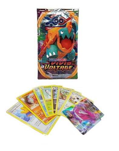 Pokémon Sobre De Cartas De Colección Vivid Voltage