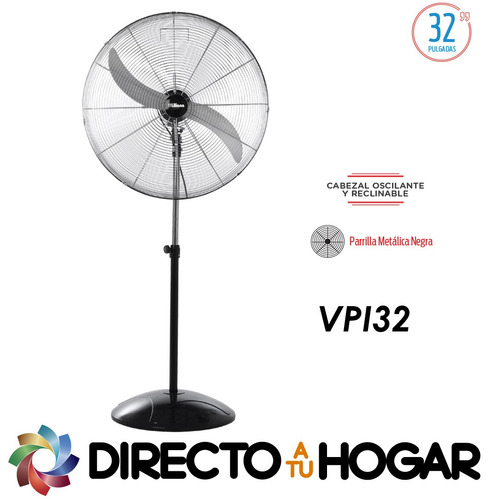 Ventilador Industrial Liliana 32  Pie Mot. 280w Refor Vpi32