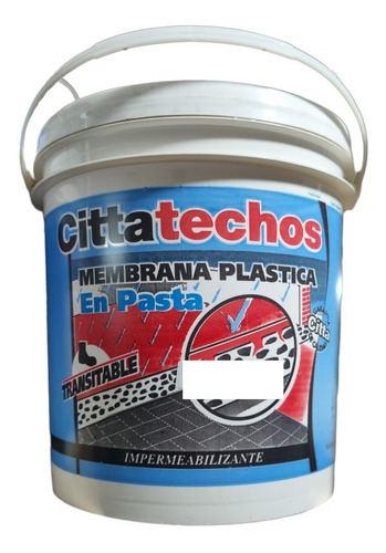 Citta Techos Membrana Plástica Impermeabilizante 4l