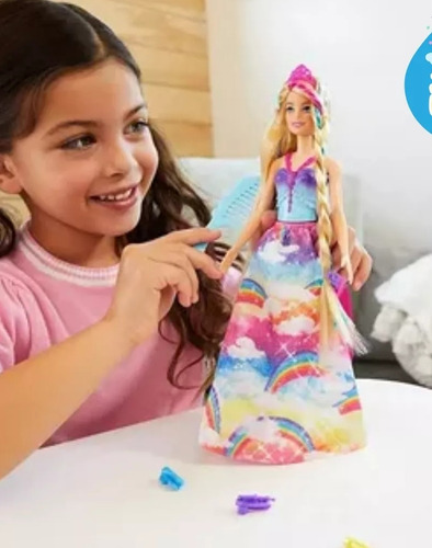 Muñeca Barbie Dreamtopia Trenzas Mágicas