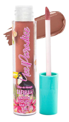 Batom Líquido Matte Yes Paradise Safira Nº 01 4ml