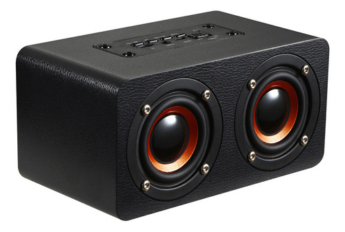Altavoz Bluetooth Con Subwoofer Doble Y Grafiti