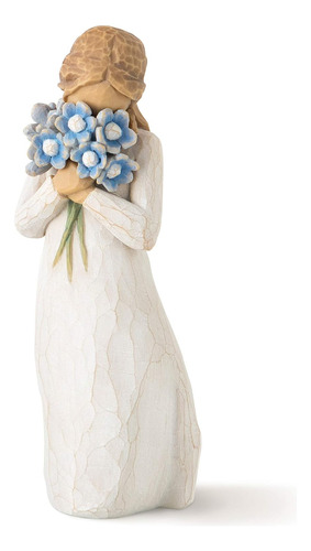 Forget-me-not, Sculpted Hand-painted Figure