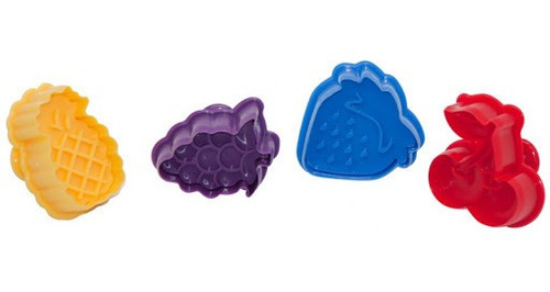 Set 2 Jgos. Marcadores De Frutas Para Fondant Tc9012