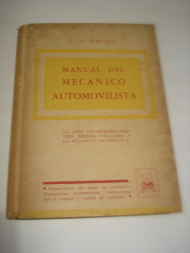 Manual Del Mecanico Automovilista C A Davies