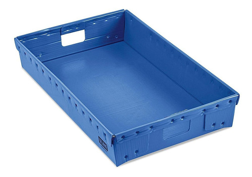 Bandeja Para Bandas Transportadoras - 79x48x13cm, Azul-3/paq