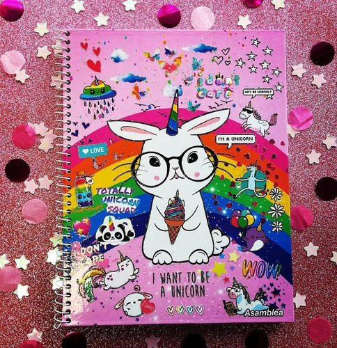 Imagen 2 de 2 de Cuaderno C/espiral 16x21 Cm Tapa Dura 96 Hjs Asamblea M84