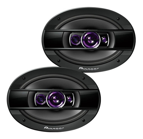 Par Alto Falante Pioneer Quadriaxial 6x9 Polegadas 200w Rms