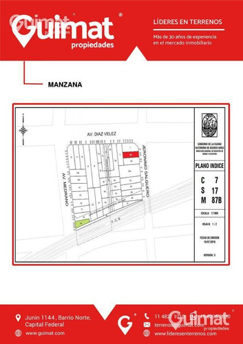 Imagen 11 de 12 de Terreno - Almagro - Lideres En Terrenos - Guimat Propiedades