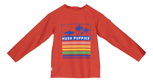 Polera Niño Hush Puppies Kids Surf [4-16] Rojo